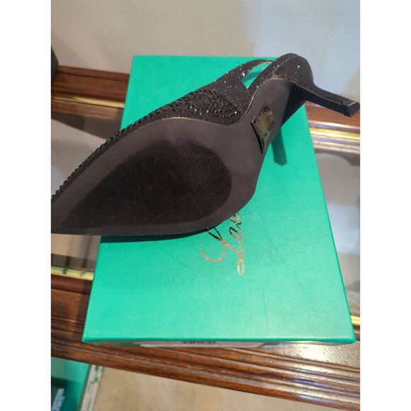 Lauren Lorraine Rachel Black Heel Size 9 NIB - Picture 5 of 5